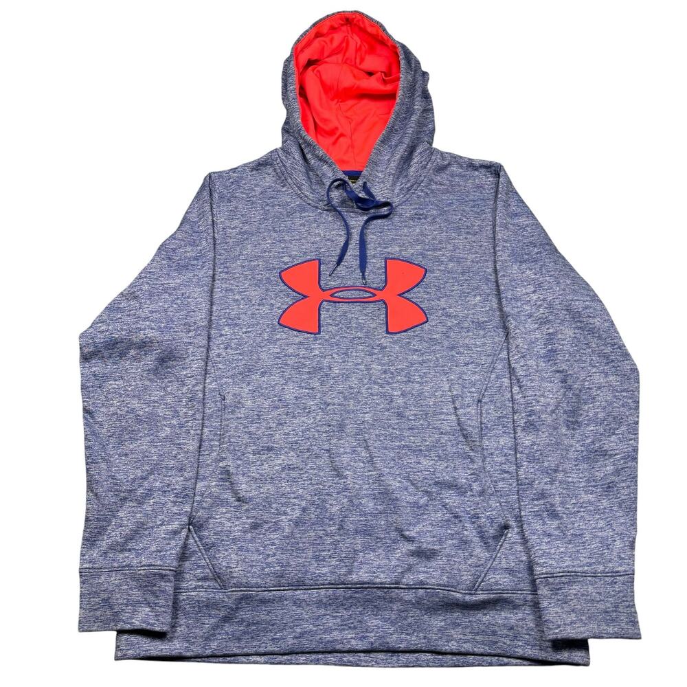 Hoodie Women's Large Under Armour Cold Gear Loose Fit Pink‎ Lavender Pullover
